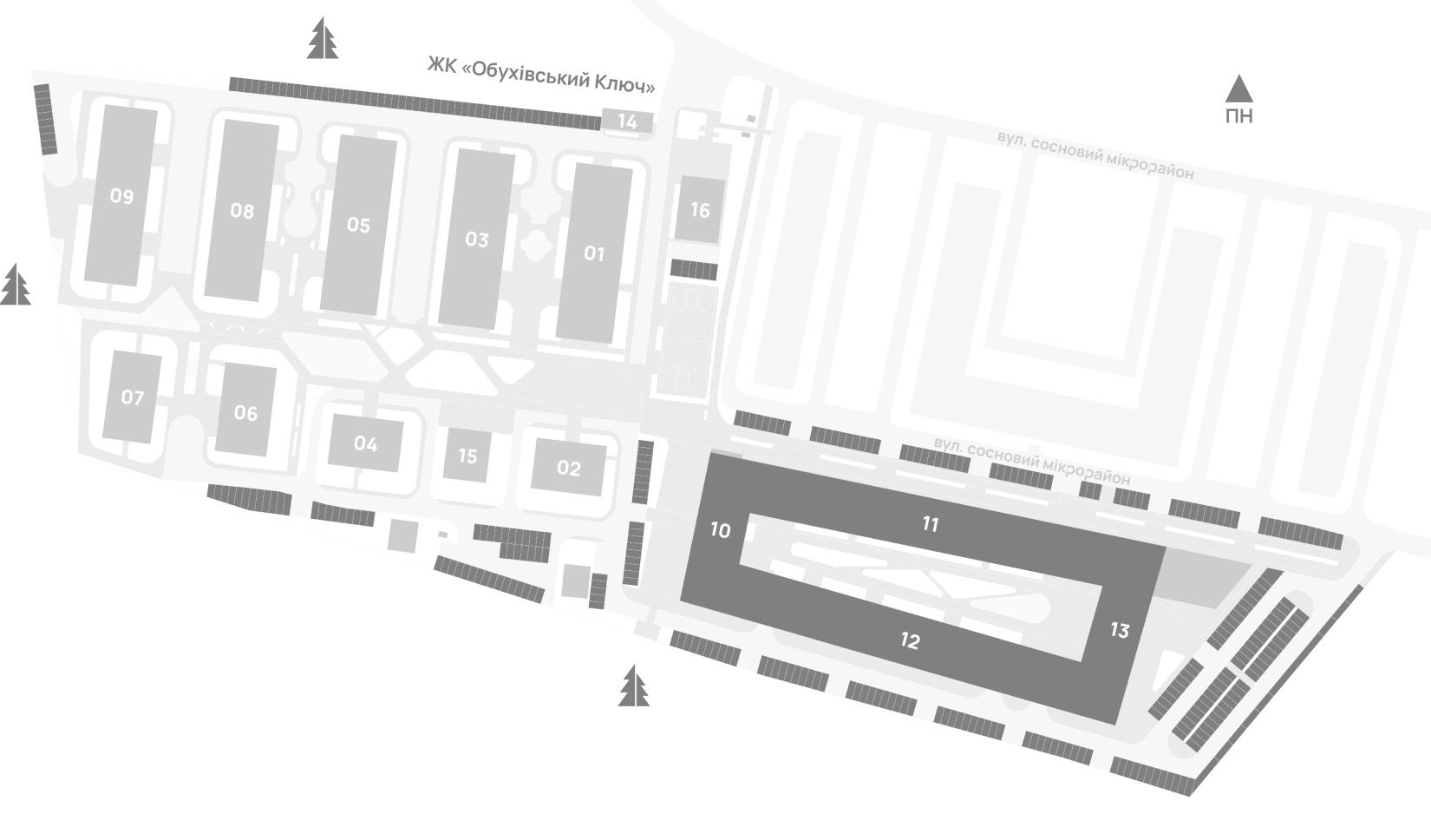Зображення паркінг на плані